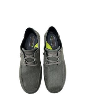 NEW Skechers MELSON VOLGO Slip On Shoes Mens 12 Brown Relaxed Fit 66384/BRN